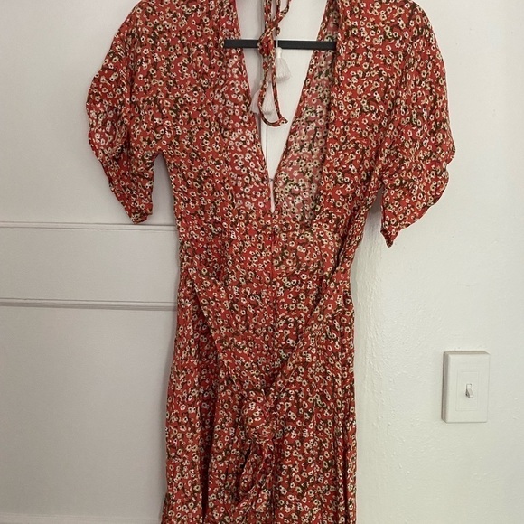 Faithful the Brand Boho Floral Mini Dress Size 4 - Picture 7 of 8